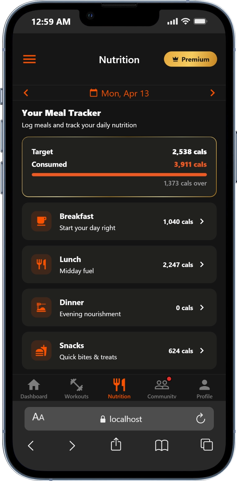 Meal Tracking